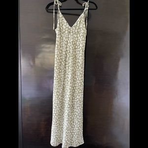 Verge girl floral maxi dress